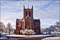 Crichton Church in the Frost