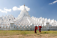 Two Monks at the Temple