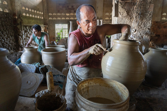 In The Pottery