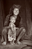 Hmong Mother and Child